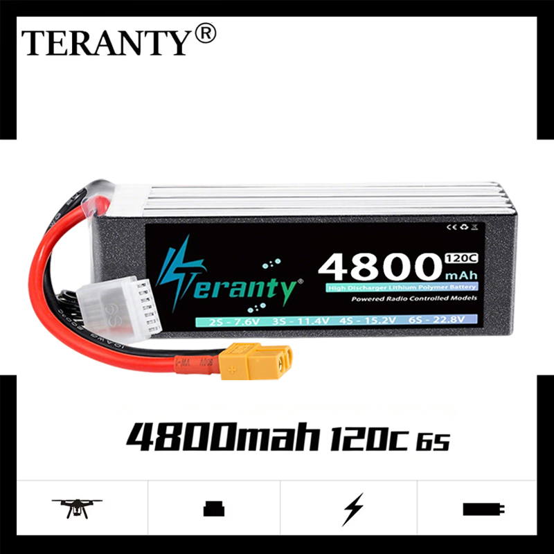 Nano Quad Fpv - TERANTY 6S 4800mAh Lipo-Akku 22,8V 120C/240C