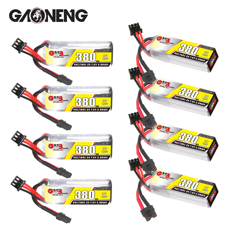 Nano Quad Fpv - GNB 2S 7,6V 380mAh 90C/180C Lipo-Akku