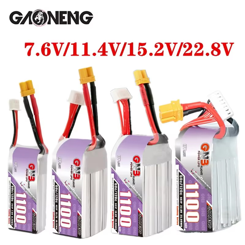 Nano Quad Fpv - GNB 1100 mAh 2S 3S 4S
