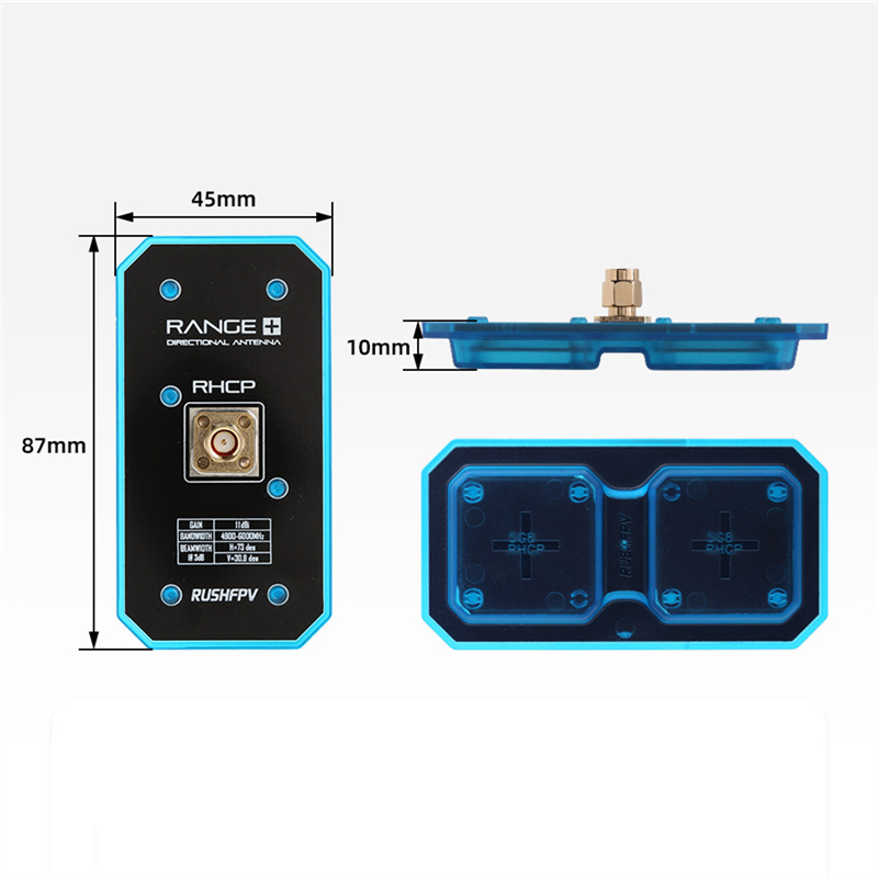 Fpv Antenna Receiver - 5,8GHz FPV Patch-Antenne Langstrecken-VRX-Antenne RHCP LHCP