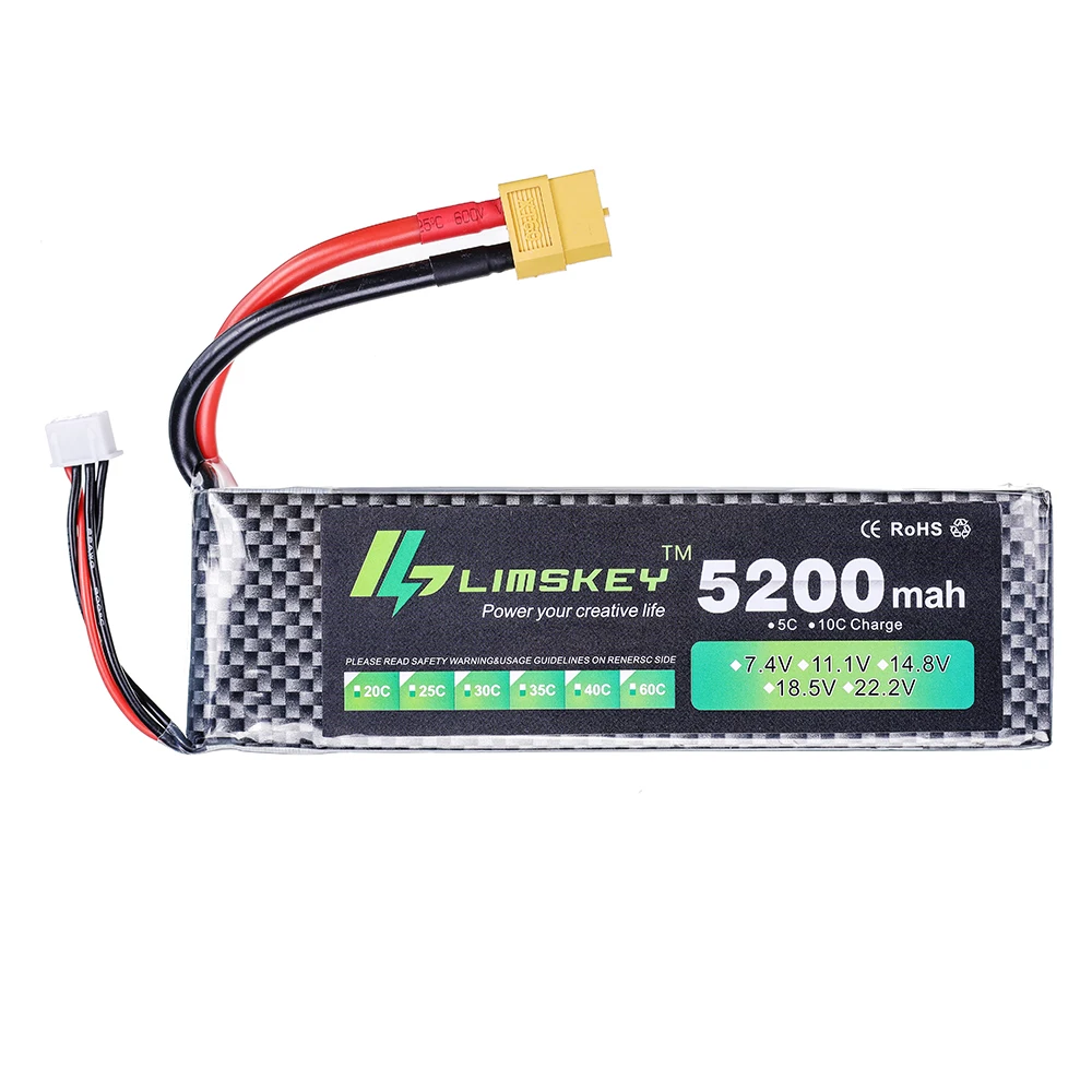 Limskey Power batterie 7,4 V 5 – Drone Rc Boat Bewertung und Preis