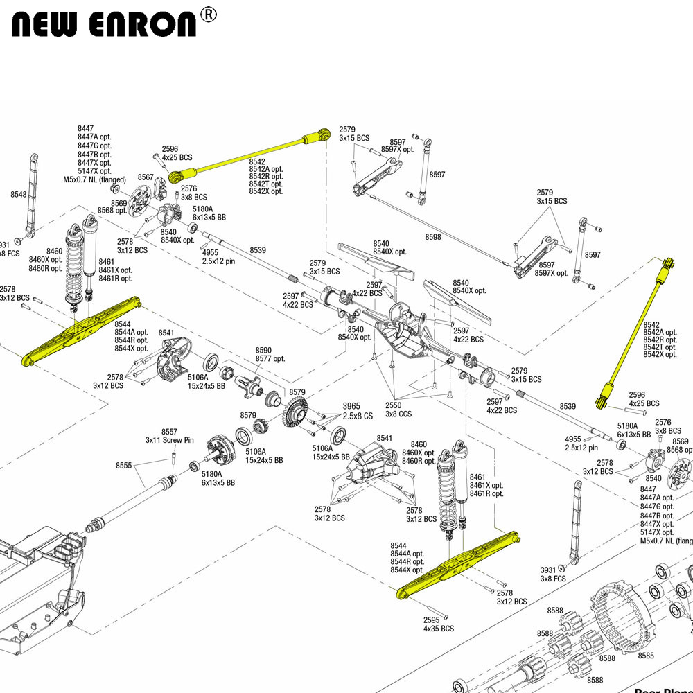 NEUER ENRON-Hinterachslenker a – Rc Suspension Arm Bewertung und Preis
