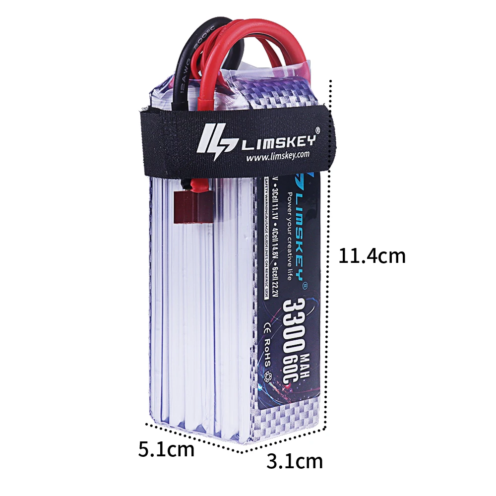 Brandneuer 3300mAh 22,2V 60C 6 – Drone Rc Boat Bewertung und Preis