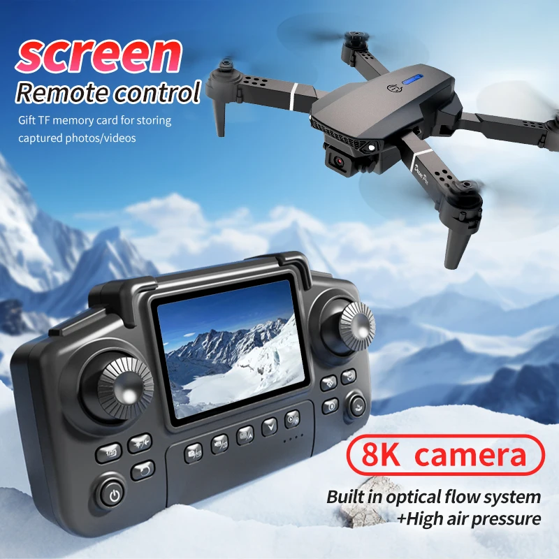 Professionelle E88 PRO Drohne  – Drone Ae Rc Bewertung und Preis