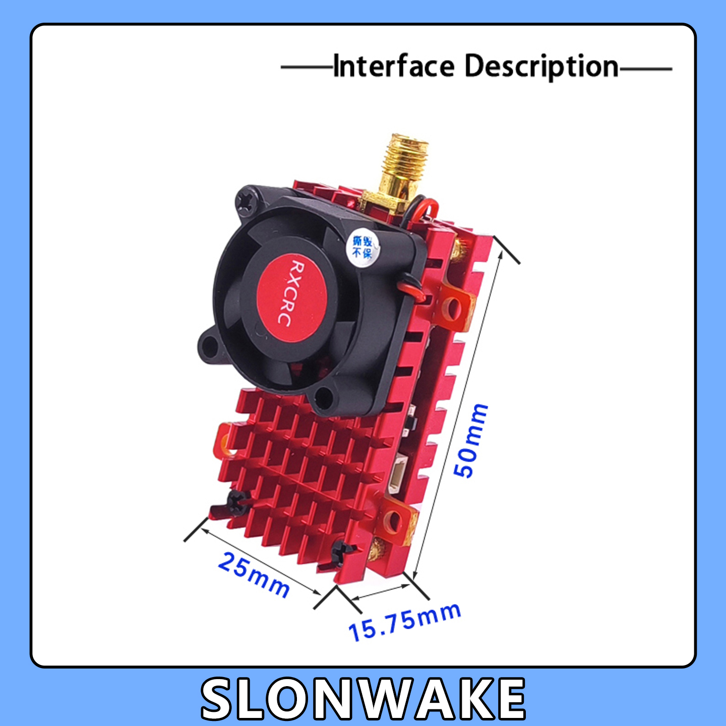 SLONWAKE 5,8G 2W VTX FPV 1800T – Drone Ae Rc Bewertung und Preis