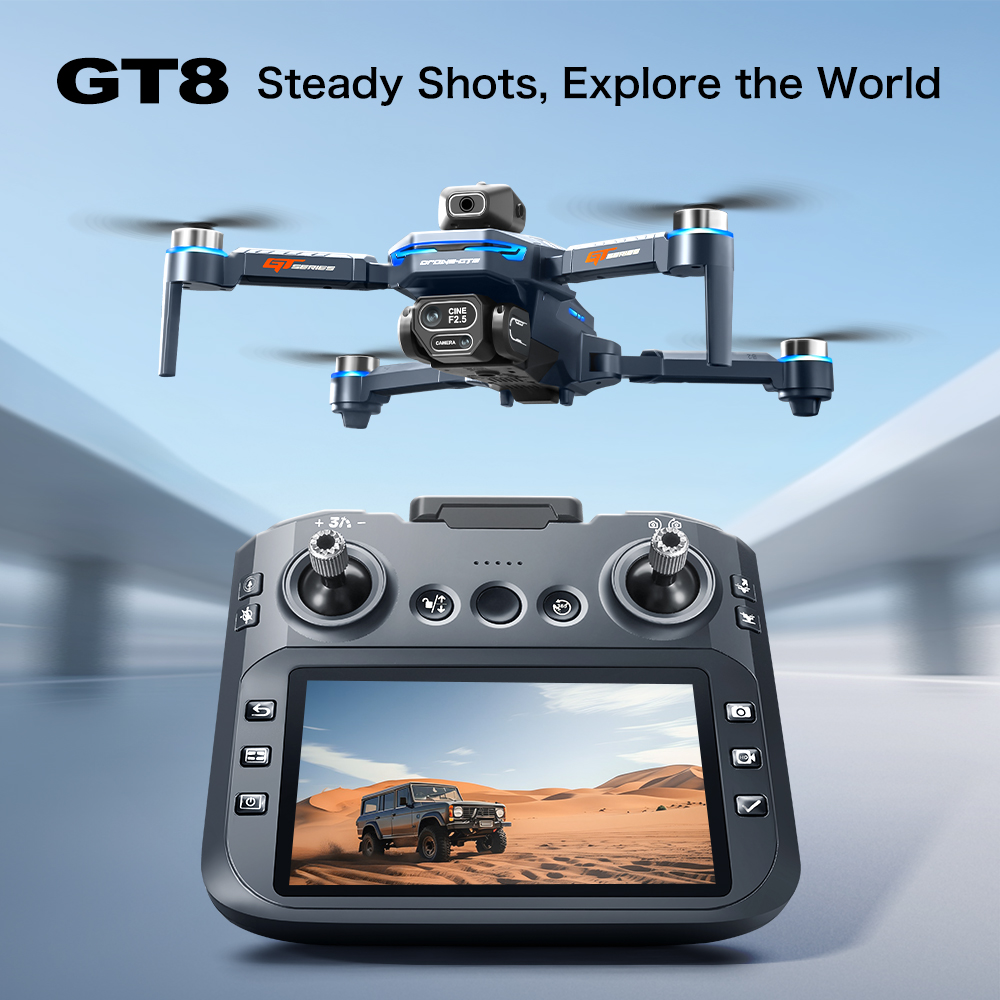 GT8 Max Faltbare Drohne 8K HD  – Drone Rc S156 Bewertung und Preis