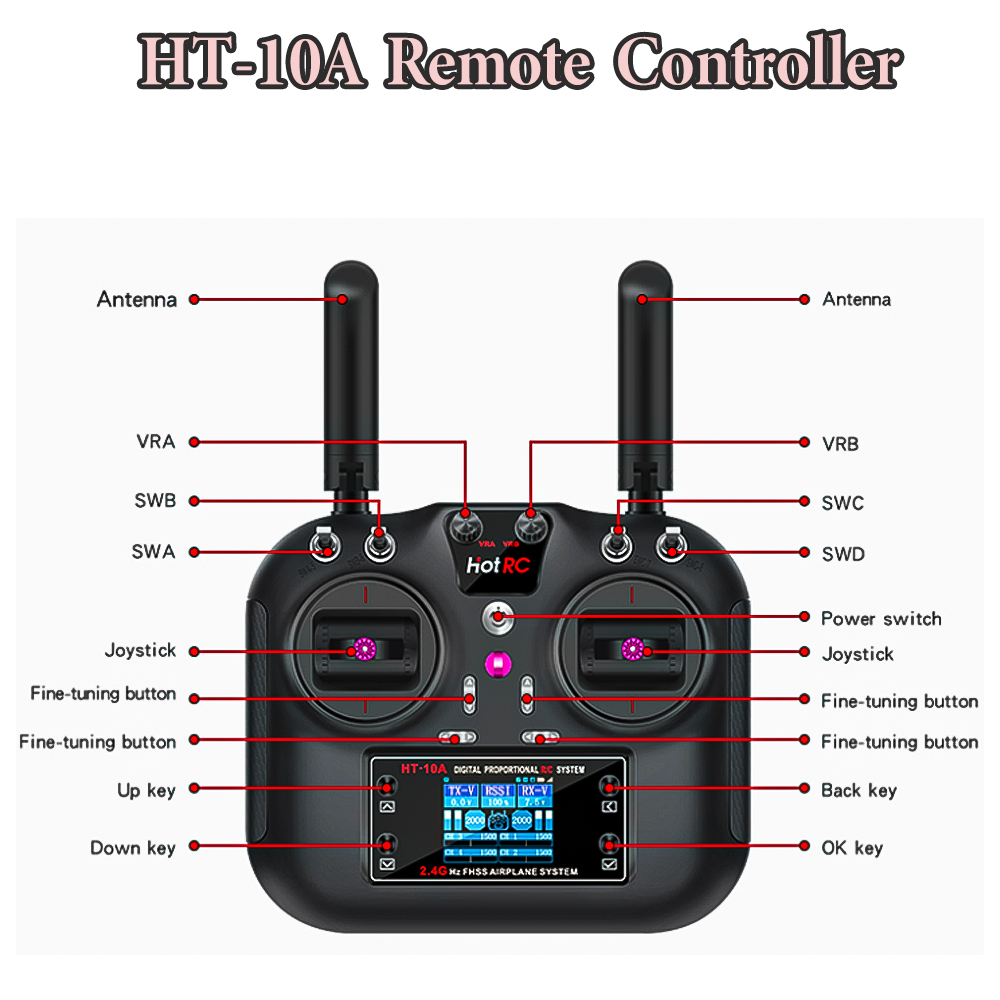 Hotrc Hot RC HT-10A HT10A 2.4G – Drone Rc Boat Bewertung und Preis