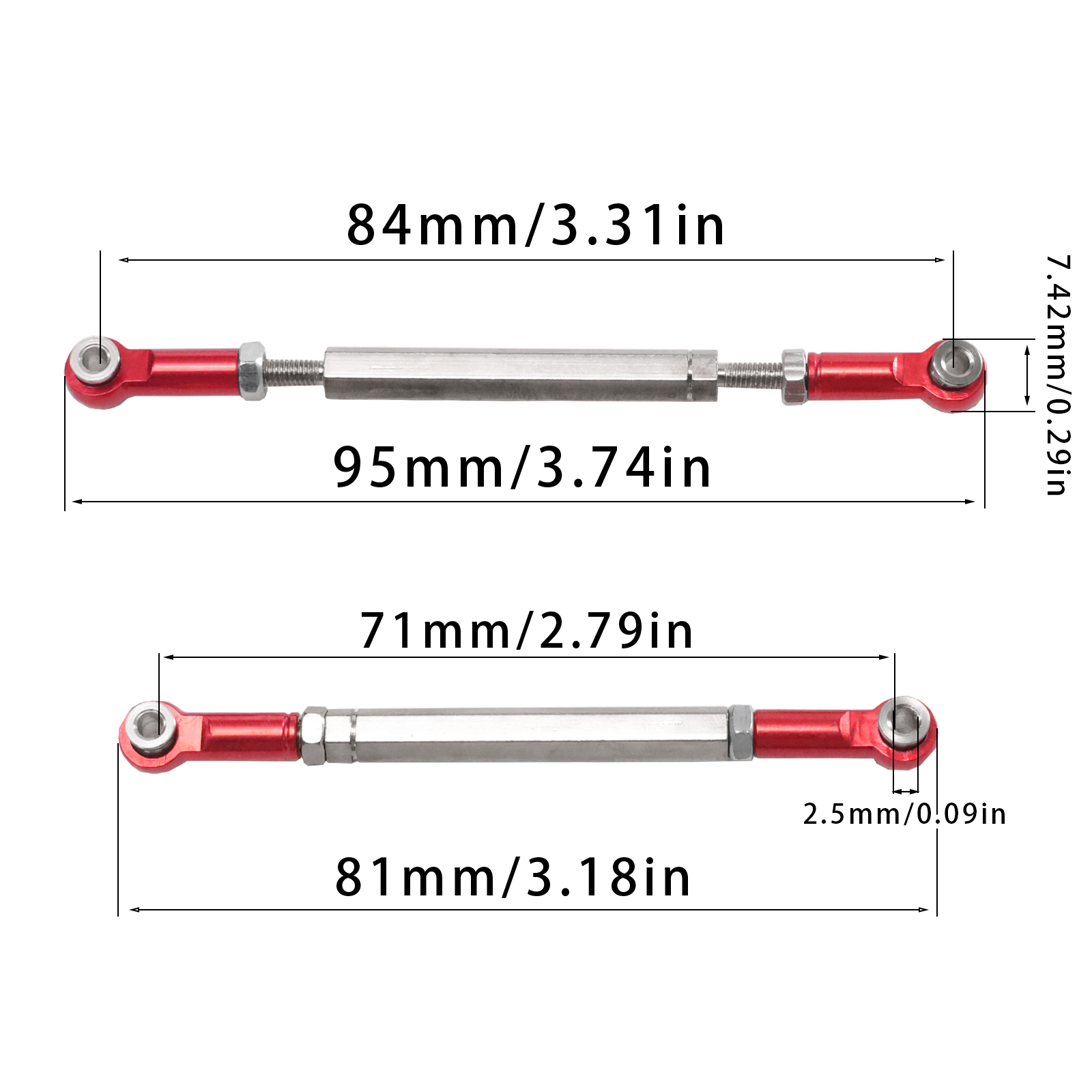MN128 Fahrwerks-Tuning-Kit im  – Rc Suspension Arm Bewertung und Preis