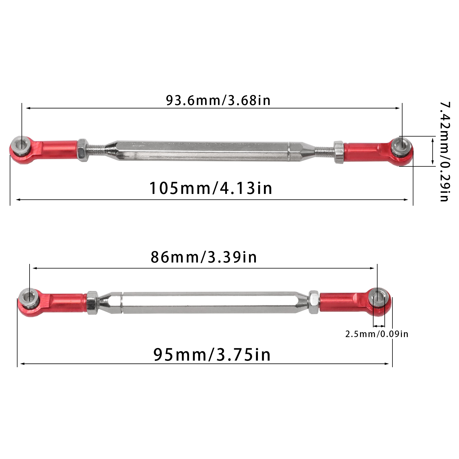 MN128 Fahrwerks-Tuning-Kit im  – Rc Suspension Arm Bewertung und Preis