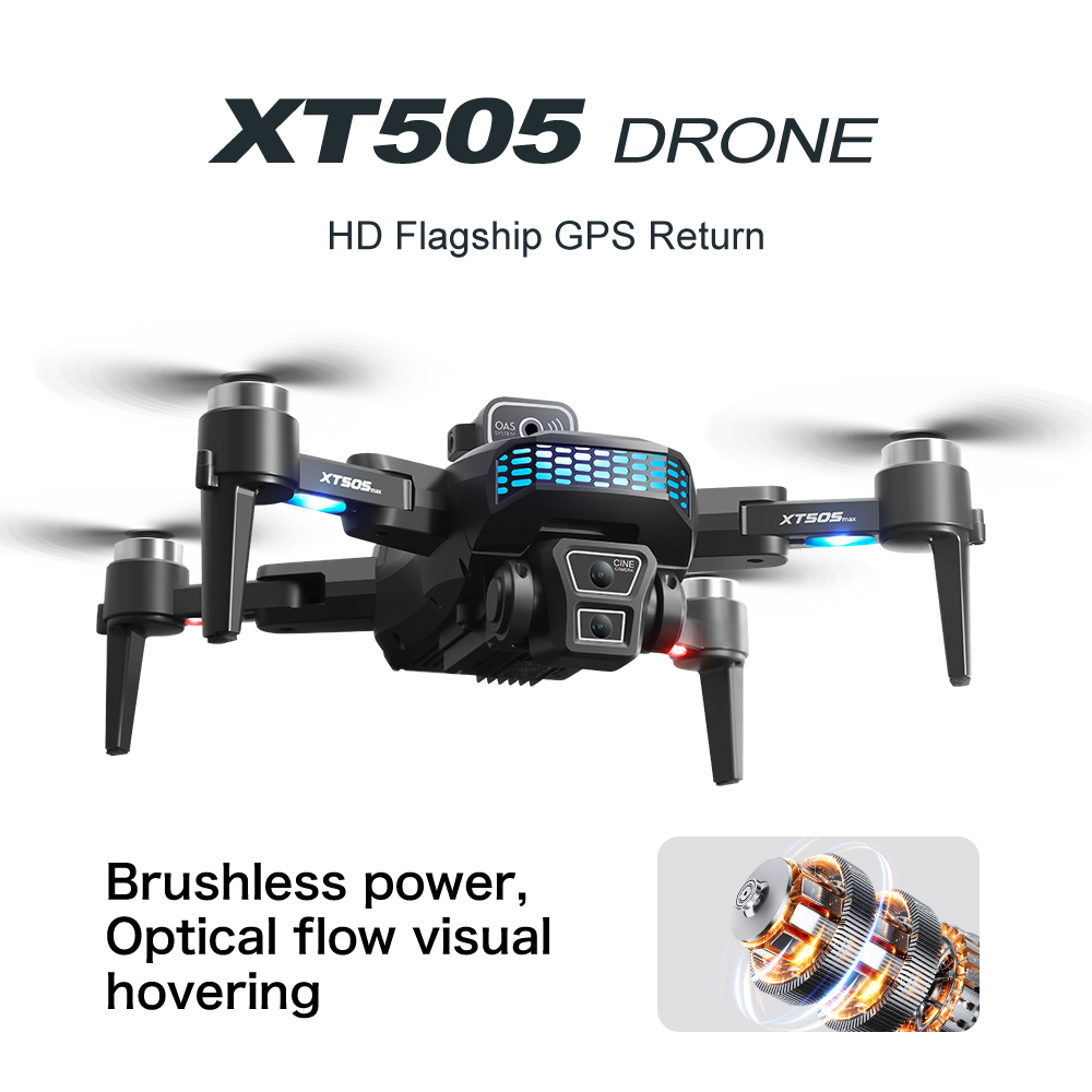 Original XT505 Faltbare GPS-Dr – Xt505 Rc Drone Bewertung und Preis