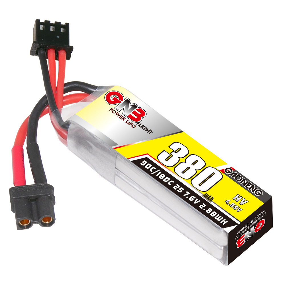 GNB 2S 7,6V 380mAh 90C/180C Li – Nano Quad Fpv Bewertung und Preis