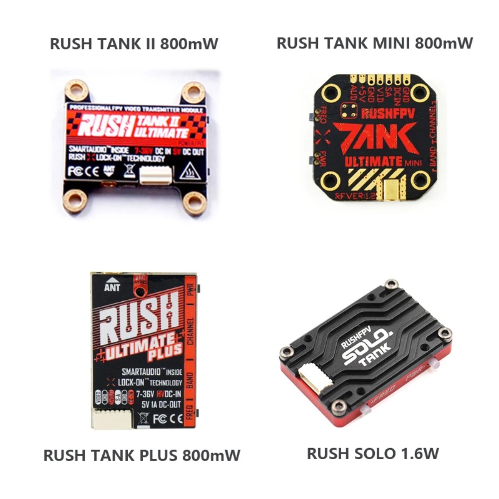 RUSH TANK Ultimate II/Mini/PLU – Fpv Antenna Receiver Bewertung und Preis