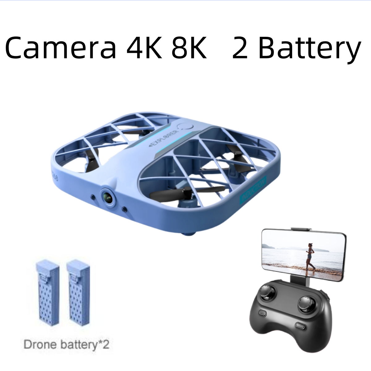 JJRC H107 FPV RC-Drohne mit 2  – Drone Ae Rc Bewertung und Preis